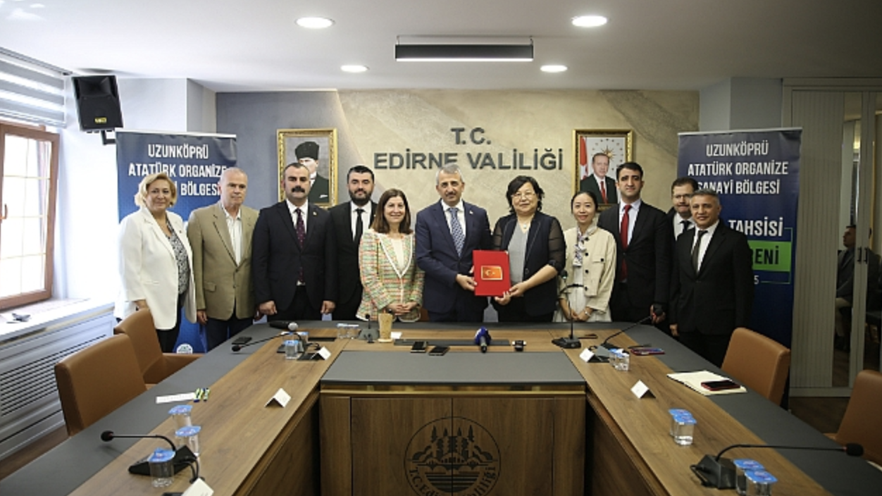 UZUNKÖPRÜ OSB’DE TARİHİ GÜN: İLK TAHSİSLER YAPILDI